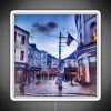 Vibrant Galway Inspired City Street Sign with RGB LED Glow