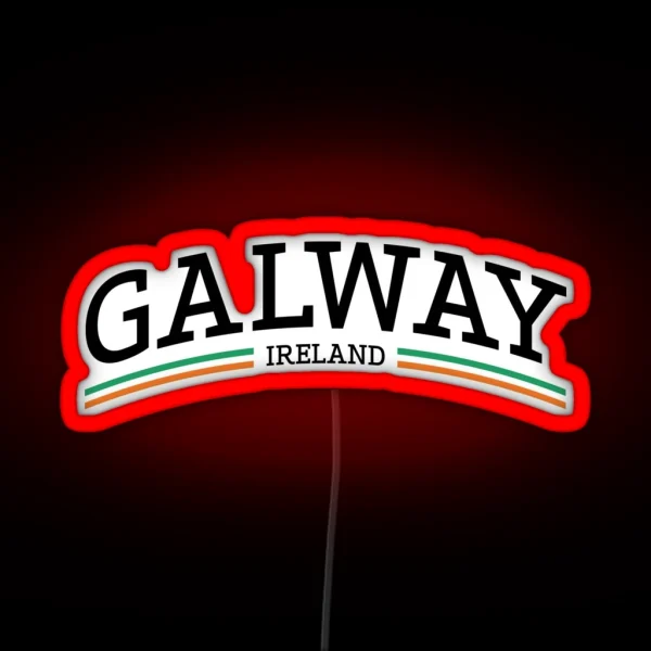 Galway Ireland RGB Neon Sign