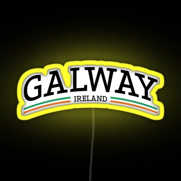 Galway Ireland RGB Neon Sign