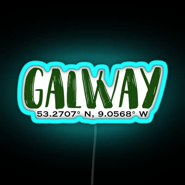 Galway RGB Neon Sign