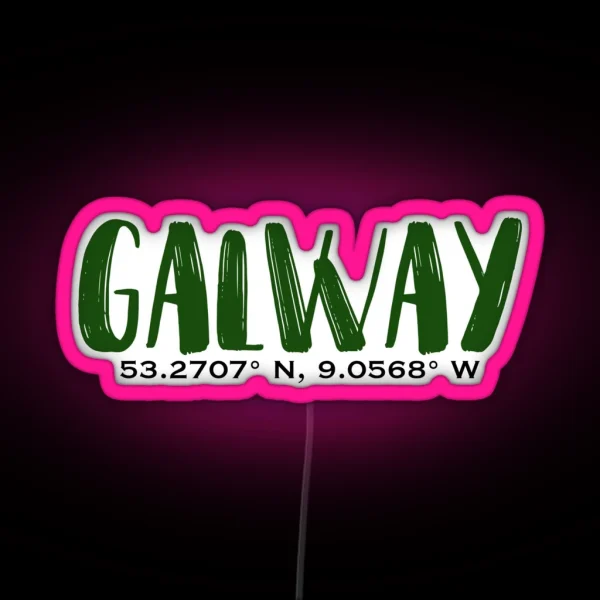 Galway RGB Neon Sign