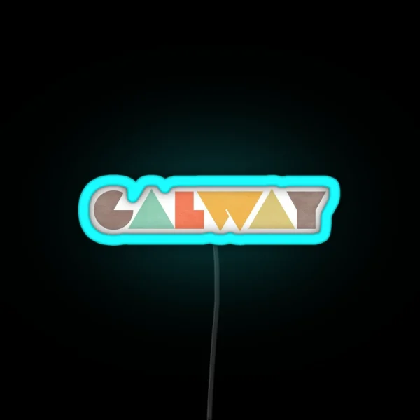 Galway Vintage RGB Neon Sign