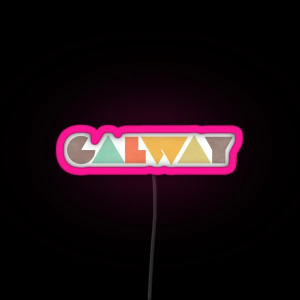 Galway Vintage RGB Neon Sign