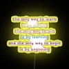 RGB Neon Sign Revolutionizes Gaming Experience with Vibrant Color Illumination