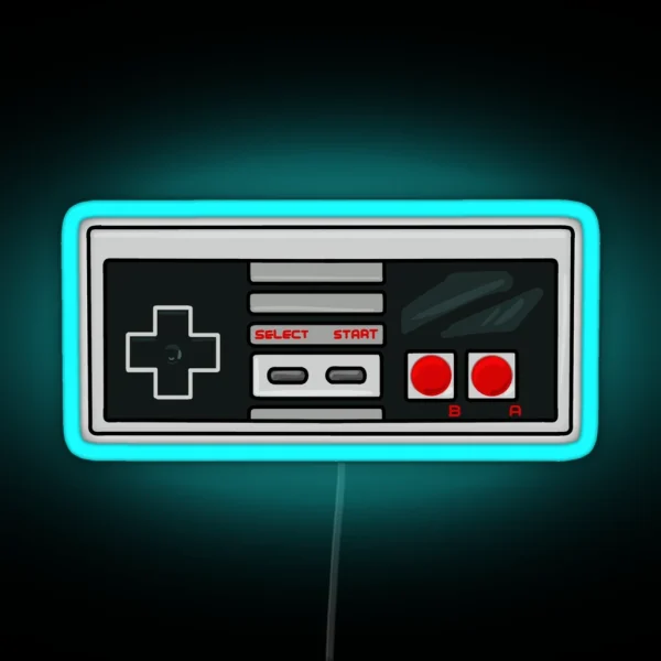 Game Controller RGB Neon Sign