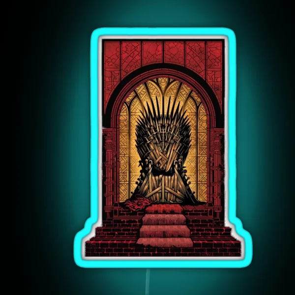 Game Of Thrones Iron Throne RGB Neon Sign