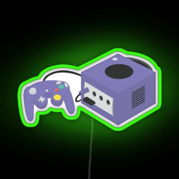 Gamecube RGB Neon Sign