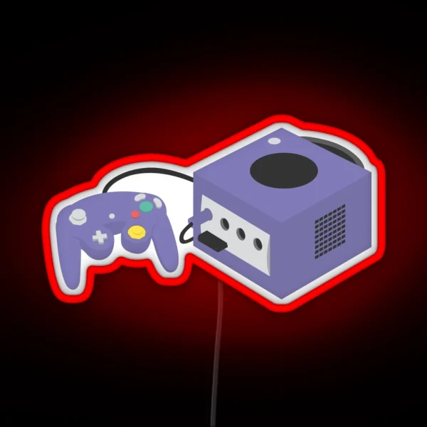 Gamecube RGB Neon Sign