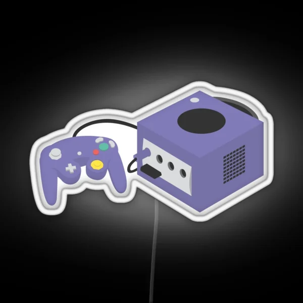 Gamecube RGB Neon Sign