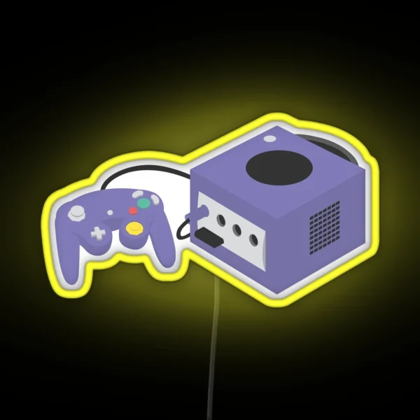 Gamecube RGB Neon Sign