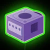 Customizable gaming neon sign with vibrant RGB color accents interior