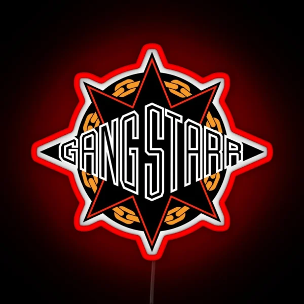Gangstarr Logo RGB Neon Sign