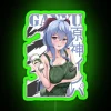 Ganyu Character Illuminated Neon Sign for Genshin Impact Fans and Enthusiasts