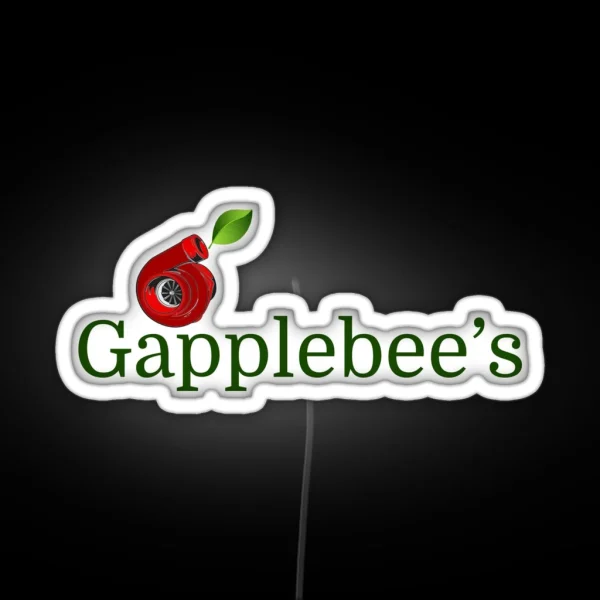 Gapplebee S RGB Neon Sign