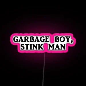 Garbage Boy RGB Neon Sign