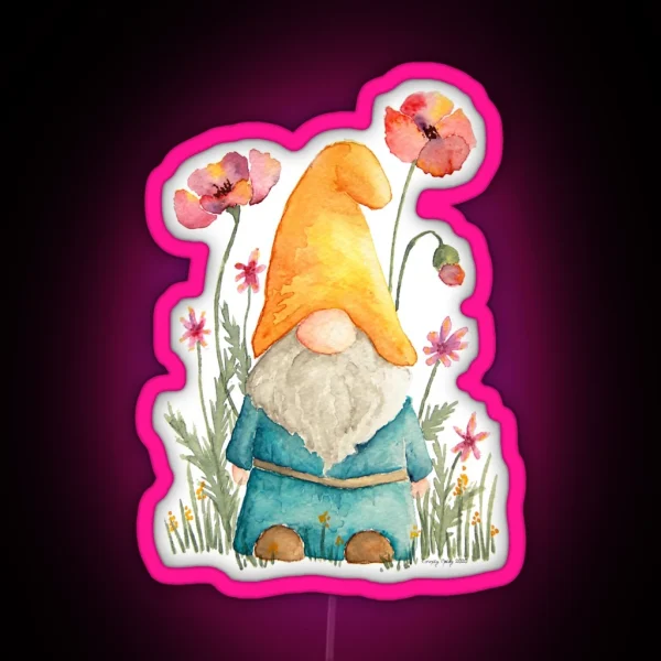 Garden Gnome RGB Neon Sign