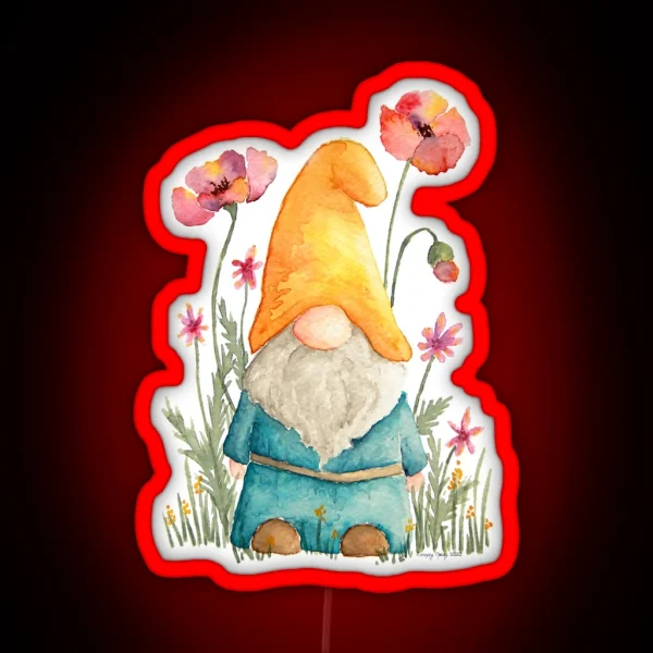 Garden Gnome RGB Neon Sign