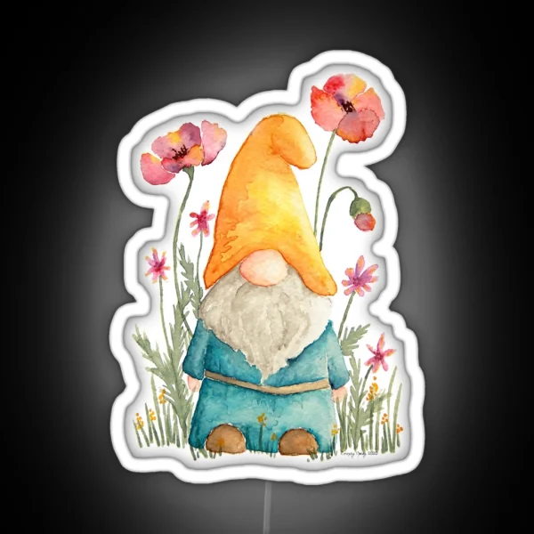 Garden Gnome RGB Neon Sign