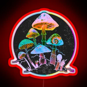 Garden Of Shrooms 2020 RGB Neon Sign