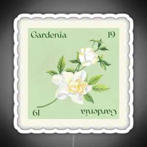 Gardenia Stamp RGB Neon Sign
