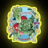 RGB Neon Sign with Inspirational Message for Home Gardeners Everywhere