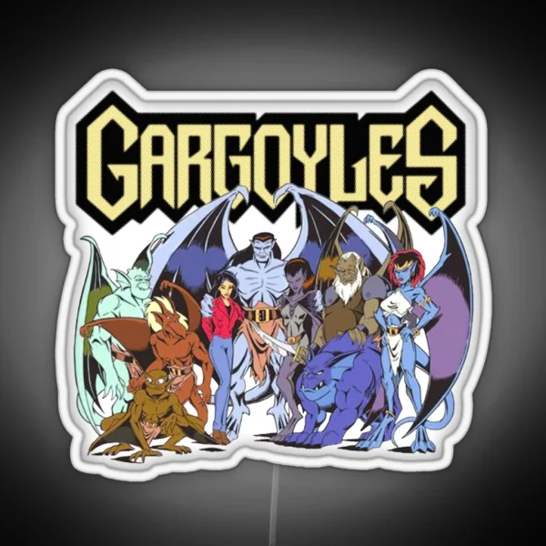 Gargoyles The Origin RGB Neon Sign