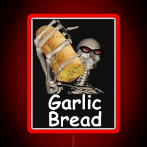 GARLIC BREAD RGB Neon Sign