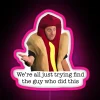 RGB illuminated gas pump diner decoration with hot dog logo