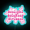 Vintage Retro Inspired Neon Wall Sign for Feminist Pop Culture Enthusiasts