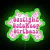 Empowering Feminine Glow with Retro-Inspired Neon Sign Illumination Designs