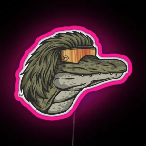 Gator Mullet RGB Neon Sign