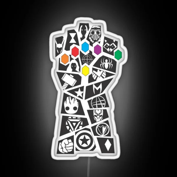 Gauntlet RGB Neon Sign