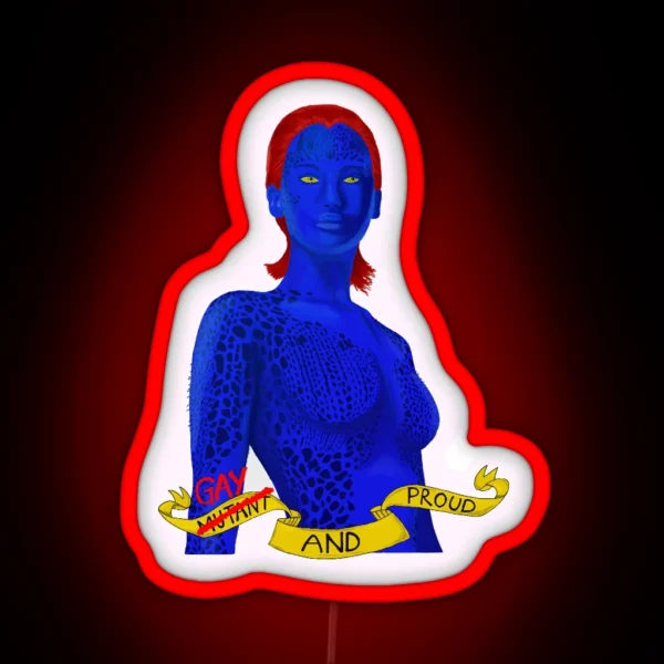Gay Mystique RGB Neon Sign