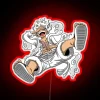 Authentic Luffy's Gear Fifth Power Symbol from One Piece Neon Sign