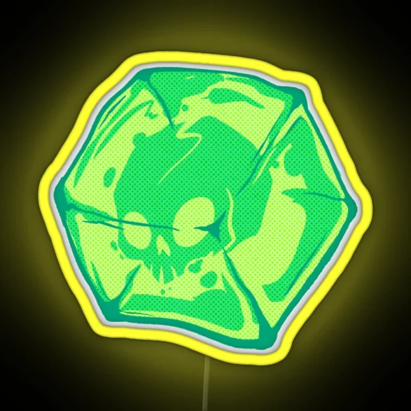Gelatinous Cube RGB Neon Sign