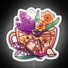 Radiant Gemini Zodiac Sign Illuminated Teacup Neon Light Decor Accents