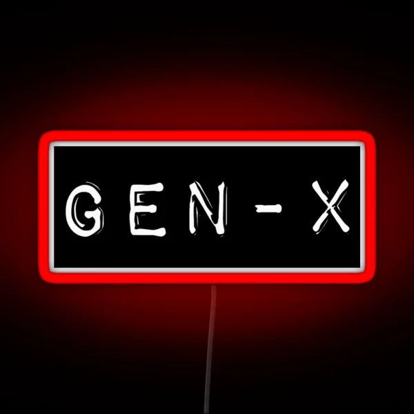 Gen X RGB Neon Sign