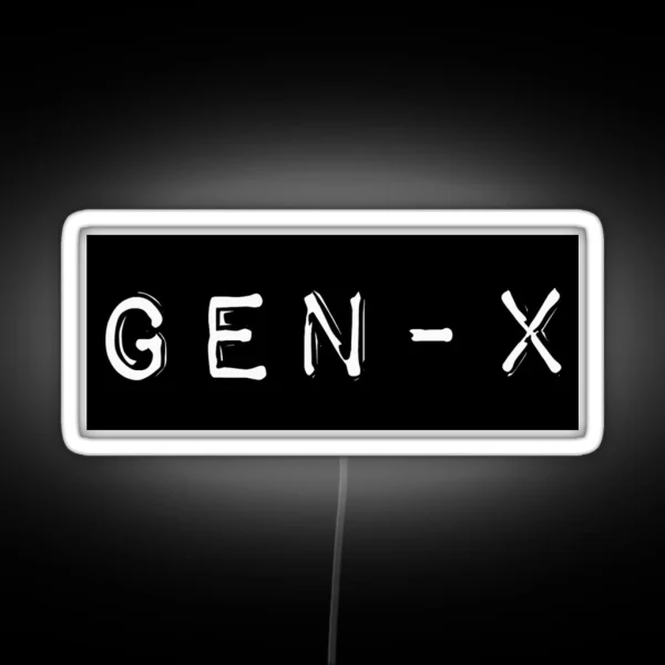 Gen X RGB Neon Sign