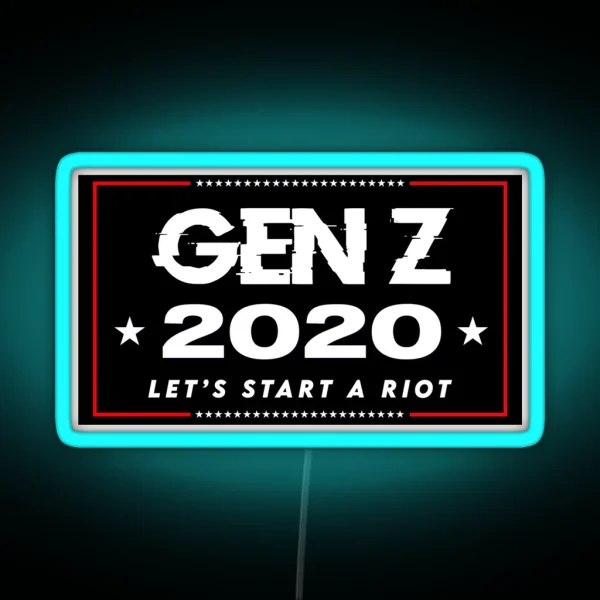 Gen Z 2020 RGB Neon Sign