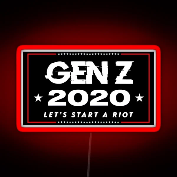 Gen Z 2020 RGB Neon Sign