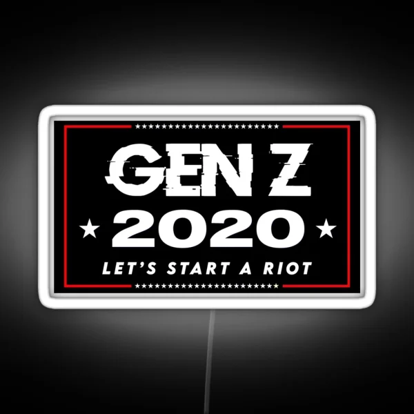 Gen Z 2020 RGB Neon Sign