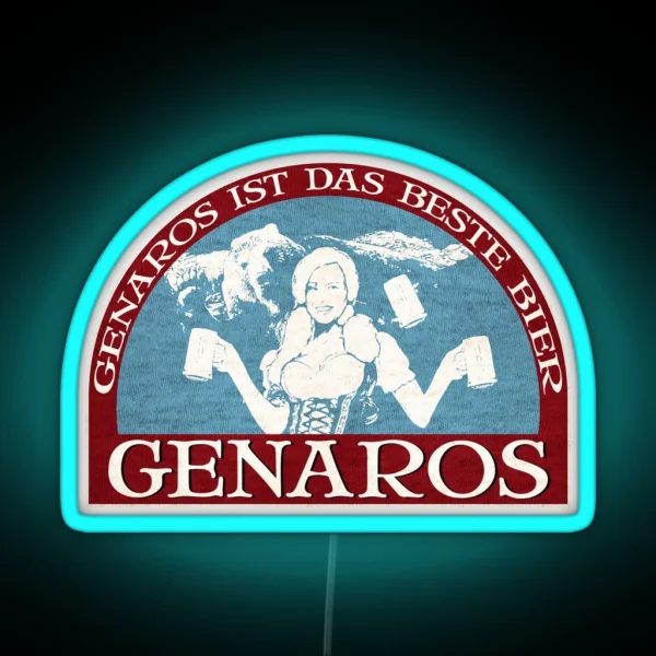 Genaros Pilsner Bier RGB Neon Sign