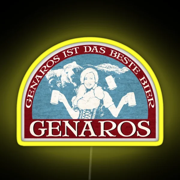 Genaros Pilsner Bier RGB Neon Sign