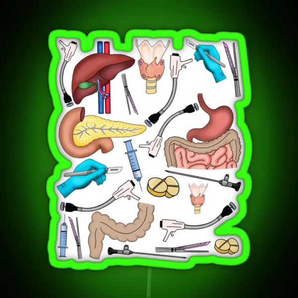 General Surgery RGB Neon Sign