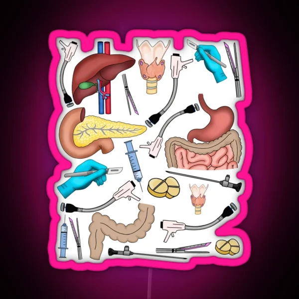 General Surgery RGB Neon Sign