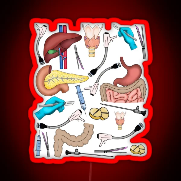 General Surgery RGB Neon Sign