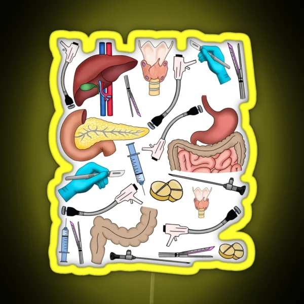 General Surgery RGB Neon Sign