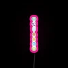 Vertical LED Element Sign with Vibrant Genshin-Inspired Neon Light Display