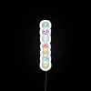 Add vibrant Genshin Elements themed vertical RGB neon sign decor.