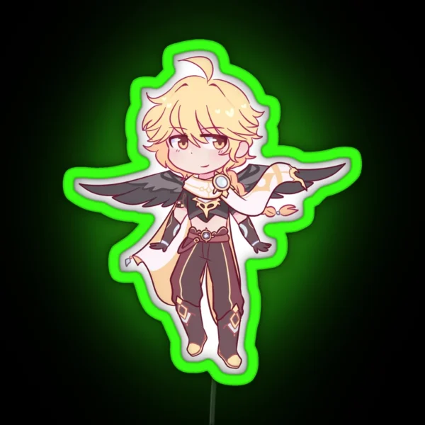 Genshin Impact Aether RGB Neon Sign